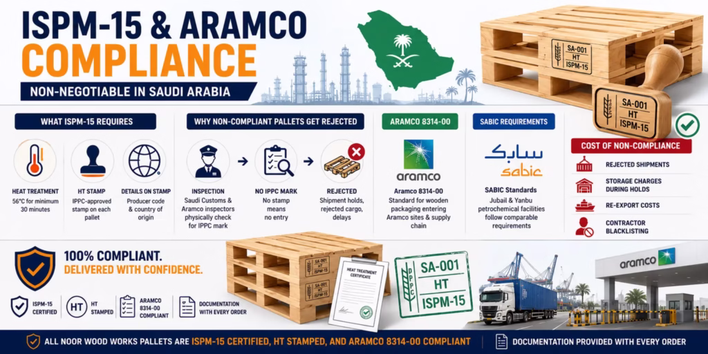 ISPM-15 and Aramco Compliance Why It Is Non-Negotiable in Saudi Arabia